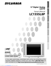 Sylvania LC155SL8P Owner's Manual