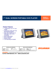 Sylvania SDVD8727 Product Features