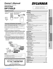 Sylvania DP170SL9 Owner's Manual