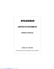 Sylvania SRCD668 Owner's Manual