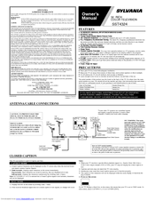 Sylvania SST4324 Owner's Manual