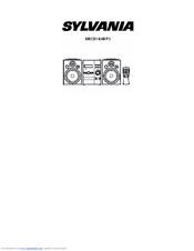 Sylvania SRCD745MP3 User Manual