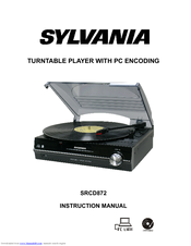 Sylvania SRCD872 Instruction Manual