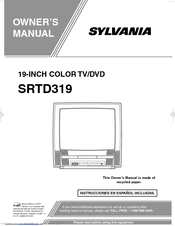 Sylvania SRTD319 Owner's Manual