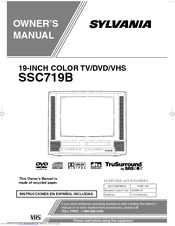 Sylvania SSC719B Owner's Manual