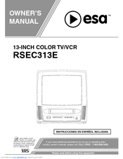 Sylvania RSEC313E Owner's Manual