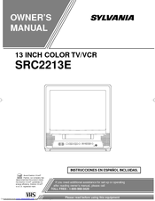 Sylvania SRC2213E Owner's Manual