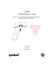 Symbol LS 3070 Product Reference Manual