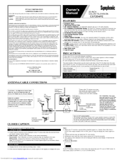 Symphonic CST204FE Owner's Manual