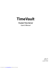 Symmetricom Time Server User Manual