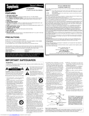 Symphonic ST424FF Owner's Manual