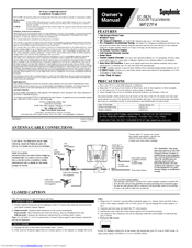 Symphonic WF27F4 Owner's Manual