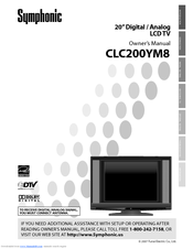 Symphonic CLC200YM8 Owner's Manual