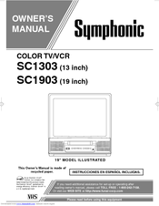 Symphonic SC1903 Owner's Manual