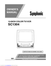 Symphonic SC1304 Owner's Manual