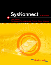 SysKonnect SK-9S Series User Manual