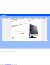 Philips 190S6FS/27B User Manual