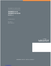 Talkswitch TALKSWITCH 48-CVA User Manual