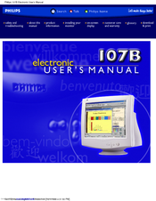 Philips 107B10 User Manual