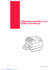 TallyGenicom Intelliprint ML450 User Manual