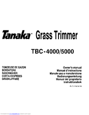 Tanaka TBC-4000/5000 Owner's Manual