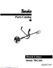 Tanaka TBC-500 Parts Catalog