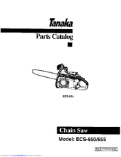 Tanaka ECS-650 Parts Catalog