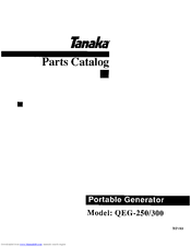 Tanaka QEG-250/300 Parts Catalog