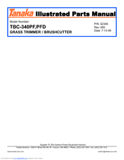 Tanaka PFD Illustrated Parts Manual