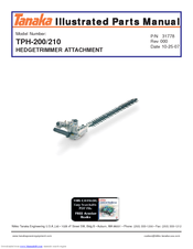 Tanaka TPH-200 Illustrated Parts Manual