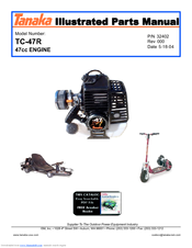 Tanaka TC-47R Illustrated Parts Manual