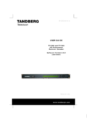 TANDBERG TT1282 User Manual