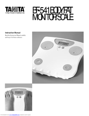 Tanita BF-541 Instruction Manual