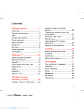 Sony Ericsson Walkman W715 User Manual