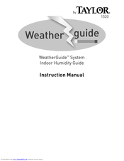 Taylor WeatherGuide 1520 Instruction Manual