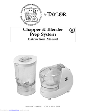Taylor The Biggest Loser AC-1200-BL Instruction Manual