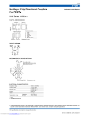 Tdk HHM Series HHM2411 Specification Sheet