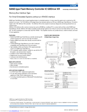 TDK Memory Bus Interface Type Specification Sheet