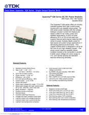TDK Supereta iQN48006A350V Datasheet