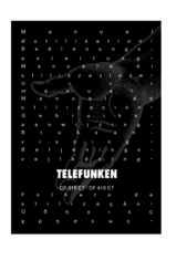 Telefunken DF 316 ET Owner's Manual