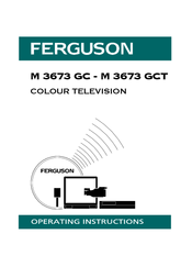 Ferguson M 3673 GCT Operating Instructions Manual