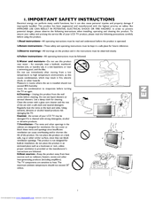 THOMSON 20LB125B4 Instruction Manual