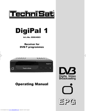 TechniSat DigiPal1 Operating Manual
