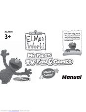 Techno Source Sesame Street Elmo's World 1500 User Manual