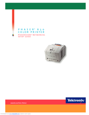 Tektronix Phaser 850 Setup Manual