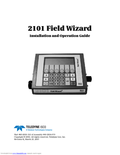 Teledyne Field Wizard 2101 Installation And Operation Manual