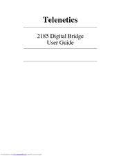 Telenetics 2185 User Manual