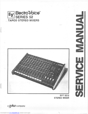 Electro-Voice 52 Series Service Manual