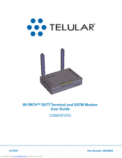 Telular Wi PATH SX7 EVDO User Manual