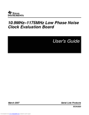 Texas Instruments SCAU020 User Manual